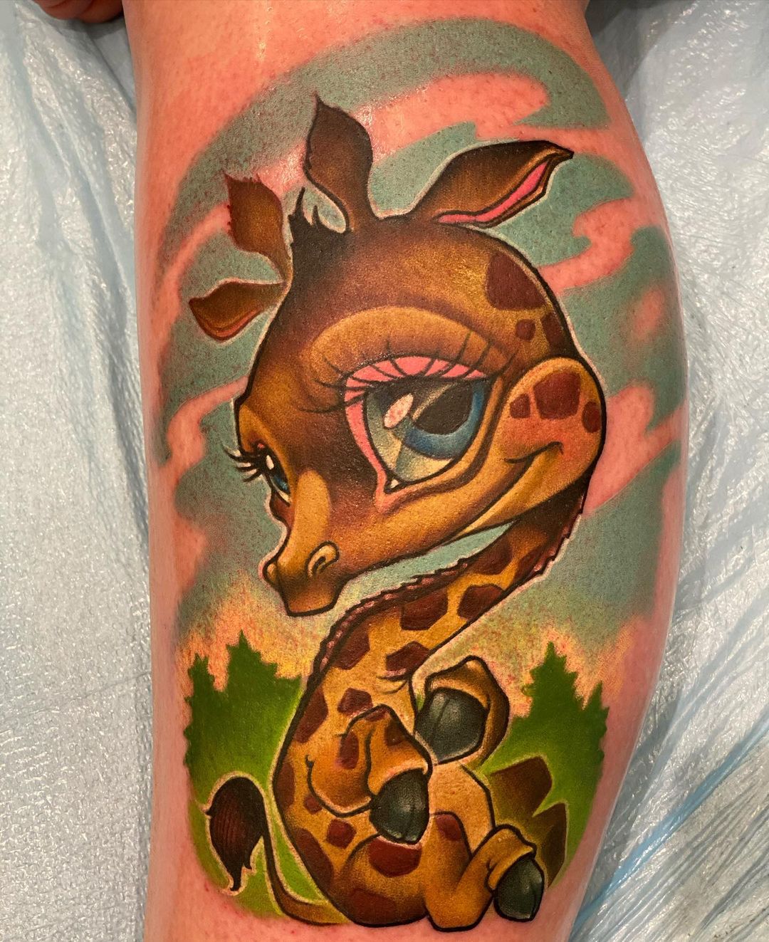 Tatuagem feita por Jime Litwalk