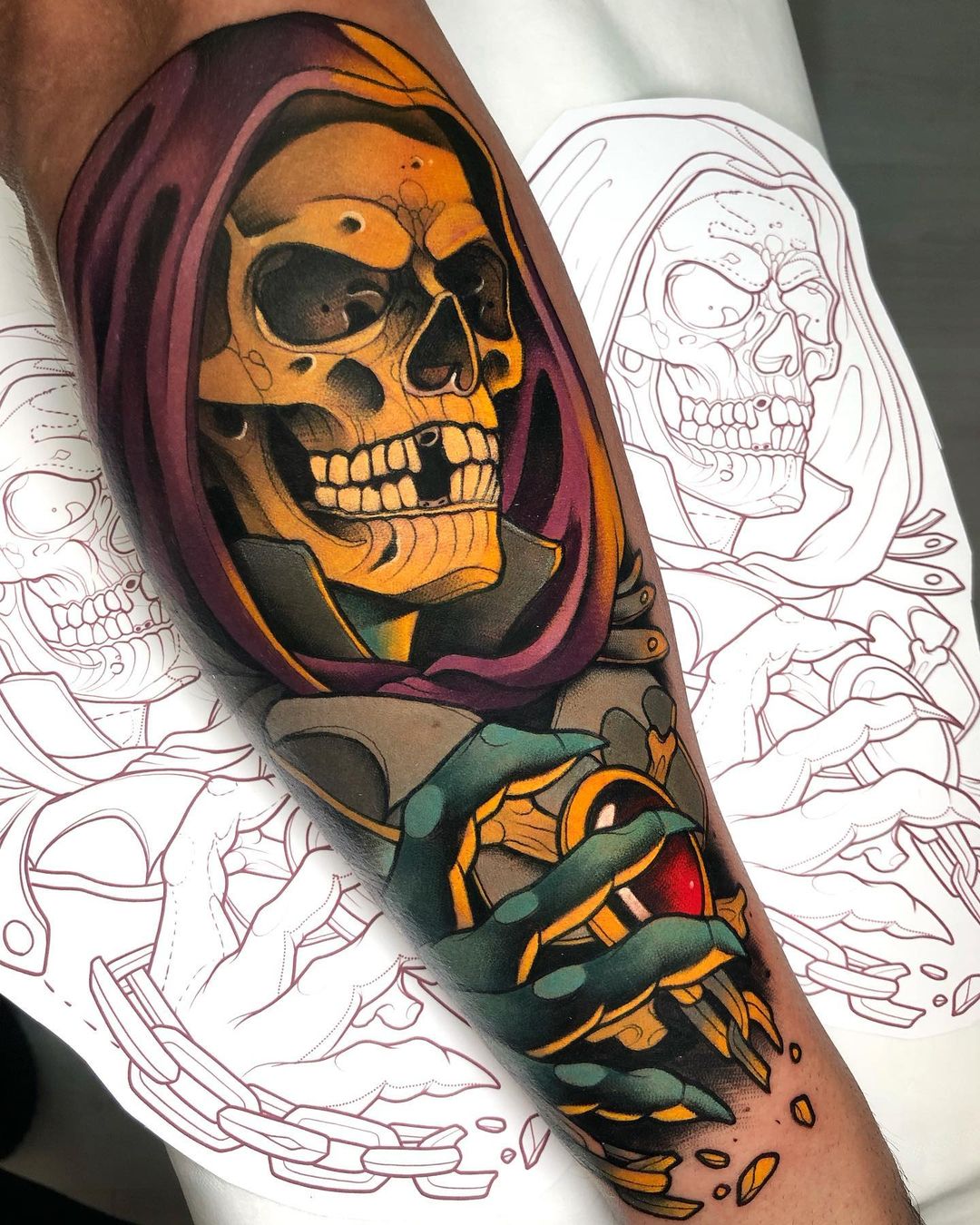 Tatuagem por Yeray Perez