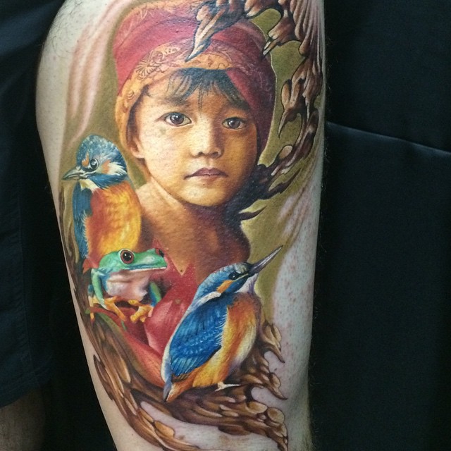 Tatuagem por Monkey Tattoo - SP