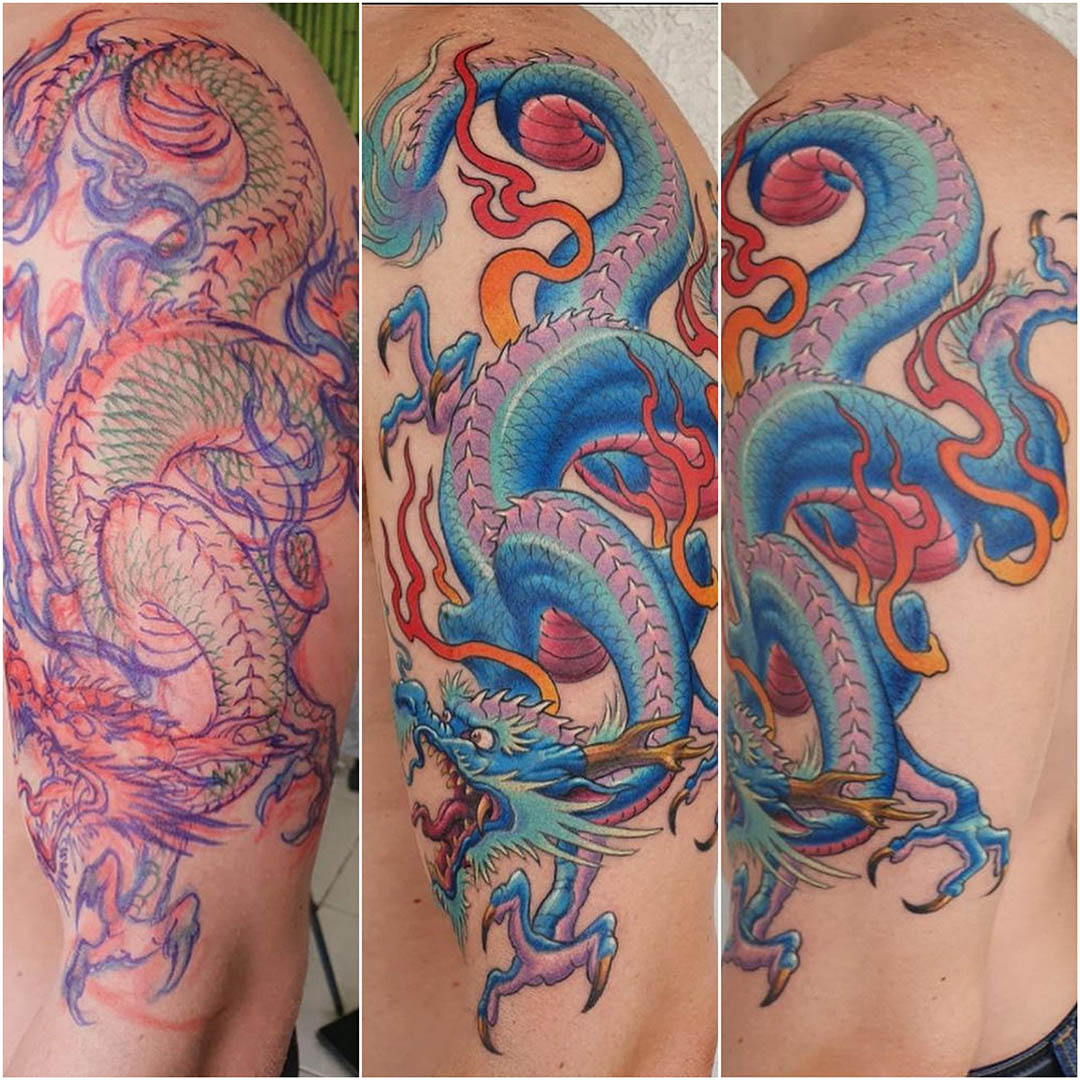 Tatuagem por Mordenti Tattoo (Santos)